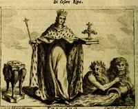 An illustration from Iconologia del cavaliere Cesare Ripa, perugino (1764)