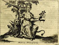 An illustration from Iconologia del cavaliere Cesare Ripa, perugino (1764)