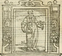 An illustration from Iconologia di Cesare Ripa perugino, cavre. de sti. Mauritio, e Lazzaro : nella quale si descriuono diuerse imagini di virtù, vitij, affetti, passioni humane, arti, discipline, humori, elementi, corpi celesti, prouincie d'Italia, fiumi, tutte le parti del mondo, ed altere infinite materie : opera vtile ad oratori, predicatori, poeti, pittori, scultori, disegnatori, e ad ogni studioso .. (1613)