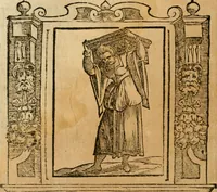 An illustration from Iconologia di Cesare Ripa perugino, cavre. de sti. Mauritio, e Lazzaro : nella quale si descriuono diuerse imagini di virtù, vitij, affetti, passioni humane, arti, discipline, humori, elementi, corpi celesti, prouincie d'Italia, fiumi, tutte le parti del mondo, ed altere infinite materie : opera vtile ad oratori, predicatori, poeti, pittori, scultori, disegnatori, e ad ogni studioso .. (1613)