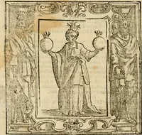 An illustration from Iconologia di Cesare Ripa perugino, cavre. de sti. Mauritio, e Lazzaro : nella quale si descriuono diuerse imagini di virtù, vitij, affetti, passioni humane, arti, discipline, humori, elementi, corpi celesti, prouincie d'Italia, fiumi, tutte le parti del mondo, ed altere infinite materie : opera vtile ad oratori, predicatori, poeti, pittori, scultori, disegnatori, e ad ogni studioso .. (1613)
