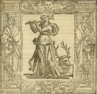 An illustration from Iconologia di Cesare Ripa perugino, cavre. de sti. Mauritio, e Lazzaro : nella quale si descriuono diuerse imagini di virtù, vitij, affetti, passioni humane, arti, discipline, humori, elementi, corpi celesti, prouincie d'Italia, fiumi, tutte le parti del mondo, ed altere infinite materie : opera vtile ad oratori, predicatori, poeti, pittori, scultori, disegnatori, e ad ogni studioso .. (1613)