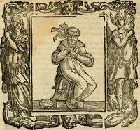 An illustration from Iconologia di Cesare Ripa perugino, cavre. de sti. Mauritio, e Lazzaro : nella quale si descriuono diuerse imagini di virtù, vitij, affetti, passioni humane, arti, discipline, humori, elementi, corpi celesti, prouincie d'Italia, fiumi, tutte le parti del mondo, ed altere infinite materie : opera vtile ad oratori, predicatori, poeti, pittori, scultori, disegnatori, e ad ogni studioso .. (1613)