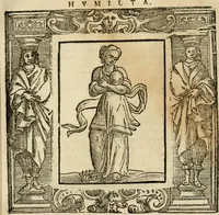 Picture 94 of 209 from Iconologia di Cesare Ripa perugino, cavre. de sti. Mauritio, e Lazzaro : nella quale si descriuono diuerse imagini di virtù, vitij, affetti, passioni humane, arti, discipline, humori, elementi, corpi celesti, prouincie d'Italia, fiumi, tutte le parti del mondo, ed altere infinite materie : opera vtile ad oratori, predicatori, poeti, pittori, scultori, disegnatori, e ad ogni studioso .. (1613), leaf 336