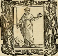 An illustration from Iconologia di Cesare Ripa perugino, cavre. de sti. Mauritio, e Lazzaro : nella quale si descriuono diuerse imagini di virtù, vitij, affetti, passioni humane, arti, discipline, humori, elementi, corpi celesti, prouincie d'Italia, fiumi, tutte le parti del mondo, ed altere infinite materie : opera vtile ad oratori, predicatori, poeti, pittori, scultori, disegnatori, e ad ogni studioso .. (1613)