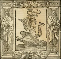 An illustration from Iconologia di Cesare Ripa perugino, cavre. de sti. Mauritio, e Lazzaro : nella quale si descriuono diuerse imagini di virtù, vitij, affetti, passioni humane, arti, discipline, humori, elementi, corpi celesti, prouincie d'Italia, fiumi, tutte le parti del mondo, ed altere infinite materie : opera vtile ad oratori, predicatori, poeti, pittori, scultori, disegnatori, e ad ogni studioso .. (1613)