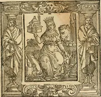 An illustration from Iconologia di Cesare Ripa perugino, cavre. de sti. Mauritio, e Lazzaro : nella quale si descriuono diuerse imagini di virtù, vitij, affetti, passioni humane, arti, discipline, humori, elementi, corpi celesti, prouincie d'Italia, fiumi, tutte le parti del mondo, ed altere infinite materie : opera vtile ad oratori, predicatori, poeti, pittori, scultori, disegnatori, e ad ogni studioso .. (1613)