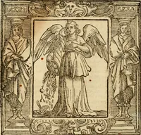 An illustration from Iconologia di Cesare Ripa perugino, cavre. de sti. Mauritio, e Lazzaro : nella quale si descriuono diuerse imagini di virtù, vitij, affetti, passioni humane, arti, discipline, humori, elementi, corpi celesti, prouincie d'Italia, fiumi, tutte le parti del mondo, ed altere infinite materie : opera vtile ad oratori, predicatori, poeti, pittori, scultori, disegnatori, e ad ogni studioso .. (1613)