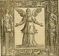 An illustration from Iconologia di Cesare Ripa perugino, cavre. de sti. Mauritio, e Lazzaro : nella quale si descriuono diuerse imagini di virtù, vitij, affetti, passioni humane, arti, discipline, humori, elementi, corpi celesti, prouincie d'Italia, fiumi, tutte le parti del mondo, ed altere infinite materie : opera vtile ad oratori, predicatori, poeti, pittori, scultori, disegnatori, e ad ogni studioso .. (1613)