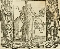An illustration from Iconologia di Cesare Ripa perugino, cavre. de sti. Mauritio, e Lazzaro : nella quale si descriuono diuerse imagini di virtù, vitij, affetti, passioni humane, arti, discipline, humori, elementi, corpi celesti, prouincie d'Italia, fiumi, tutte le parti del mondo, ed altere infinite materie : opera vtile ad oratori, predicatori, poeti, pittori, scultori, disegnatori, e ad ogni studioso .. (1613)