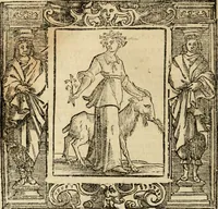 An illustration from Iconologia di Cesare Ripa perugino, cavre. de sti. Mauritio, e Lazzaro : nella quale si descriuono diuerse imagini di virtù, vitij, affetti, passioni humane, arti, discipline, humori, elementi, corpi celesti, prouincie d'Italia, fiumi, tutte le parti del mondo, ed altere infinite materie : opera vtile ad oratori, predicatori, poeti, pittori, scultori, disegnatori, e ad ogni studioso .. (1613)