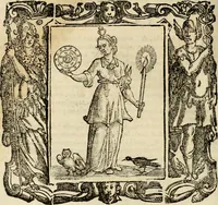 An illustration from Iconologia di Cesare Ripa perugino, cavre. de sti. Mauritio, e Lazzaro : nella quale si descriuono diuerse imagini di virtù, vitij, affetti, passioni humane, arti, discipline, humori, elementi, corpi celesti, prouincie d'Italia, fiumi, tutte le parti del mondo, ed altere infinite materie : opera vtile ad oratori, predicatori, poeti, pittori, scultori, disegnatori, e ad ogni studioso .. (1613)