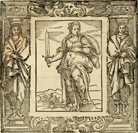An illustration from Iconologia di Cesare Ripa perugino, cavre. de sti. Mauritio, e Lazzaro : nella quale si descriuono diuerse imagini di virtù, vitij, affetti, passioni humane, arti, discipline, humori, elementi, corpi celesti, prouincie d'Italia, fiumi, tutte le parti del mondo, ed altere infinite materie : opera vtile ad oratori, predicatori, poeti, pittori, scultori, disegnatori, e ad ogni studioso .. (1613)