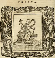 An illustration from Iconologia di Cesare Ripa perugino, cavre. de sti. Mauritio, e Lazzaro : nella quale si descriuono diuerse imagini di virtù, vitij, affetti, passioni humane, arti, discipline, humori, elementi, corpi celesti, prouincie d'Italia, fiumi, tutte le parti del mondo, ed altere infinite materie : opera vtile ad oratori, predicatori, poeti, pittori, scultori, disegnatori, e ad ogni studioso .. (1613)