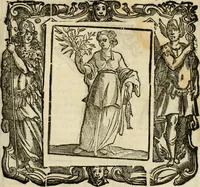 An illustration from Iconologia di Cesare Ripa perugino, cavre. de sti. Mauritio, e Lazzaro : nella quale si descriuono diuerse imagini di virtù, vitij, affetti, passioni humane, arti, discipline, humori, elementi, corpi celesti, prouincie d'Italia, fiumi, tutte le parti del mondo, ed altere infinite materie : opera vtile ad oratori, predicatori, poeti, pittori, scultori, disegnatori, e ad ogni studioso .. (1613)