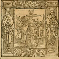 An illustration from Iconologia di Cesare Ripa perugino, cavre. de sti. Mauritio, e Lazzaro : nella quale si descriuono diuerse imagini di virtù, vitij, affetti, passioni humane, arti, discipline, humori, elementi, corpi celesti, prouincie d'Italia, fiumi, tutte le parti del mondo, ed altere infinite materie : opera vtile ad oratori, predicatori, poeti, pittori, scultori, disegnatori, e ad ogni studioso .. (1613)