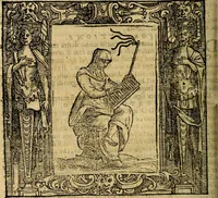An illustration from Iconologia di Cesare Ripa Perugina ... Nella quale si descrivono diverse imagini di virtù, vitij, affetti, passioni humane, arti discipline, humori, elementi, corpi celesti, prouincie d'Italia, fiumi, tutte le parti del mondo, ed altre infinite materie. Opera utile ad oratori, predicatori, poeti pittori, sculptori, disegnatori, e ad ogni studioso, per inuentar concetti, emblemi, ed imprese, per diuisare qualsiuoglia appatato nuttiale, funerale, trionfale. Per rappresentar poemi drammatici, e per figurare co'suoi propij simboli ciò, che può cadere in pensiero humano. Ampliata ultimamente dallo stresso autore di CC. imagini, e erricchita di molti discorsi pieni di varia eruditione .. (1613)