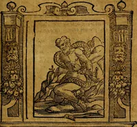 An illustration from Iconologia di Cesare Ripa Perugina ... Nella quale si descrivono diverse imagini di virtù, vitij, affetti, passioni humane, arti discipline, humori, elementi, corpi celesti, prouincie d'Italia, fiumi, tutte le parti del mondo, ed altre infinite materie. Opera utile ad oratori, predicatori, poeti pittori, sculptori, disegnatori, e ad ogni studioso, per inuentar concetti, emblemi, ed imprese, per diuisare qualsiuoglia appatato nuttiale, funerale, trionfale. Per rappresentar poemi drammatici, e per figurare co'suoi propij simboli ciò, che può cadere in pensiero humano. Ampliata ultimamente dallo stresso autore di CC. imagini, e erricchita di molti discorsi pieni di varia eruditione .. (1613)