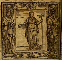 Picture 64 of 204 from Iconologia di Cesare Ripa Perugina ... Nella quale si descrivono diverse imagini di virtù, vitij, affetti, passioni humane, arti discipline, humori, elementi, corpi celesti, prouincie d'Italia, fiumi, tutte le parti del mondo, ed altre infinite materie. Opera utile ad oratori, predicatori, poeti pittori, sculptori, disegnatori, e ad ogni studioso, per inuentar concetti, emblemi, ed imprese, per diuisare qualsiuoglia appatato nuttiale, funerale, trionfale. Per rappresentar poemi drammatici, e per figurare co'suoi propij simboli ciò, che può cadere in pensiero humano. Ampliata ultimamente dallo stresso autore di CC. imagini, e erricchita di molti discorsi pieni di varia eruditione .. (1613), leaf 209