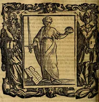 An illustration from Iconologia di Cesare Ripa Perugina ... Nella quale si descrivono diverse imagini di virtù, vitij, affetti, passioni humane, arti discipline, humori, elementi, corpi celesti, prouincie d'Italia, fiumi, tutte le parti del mondo, ed altre infinite materie. Opera utile ad oratori, predicatori, poeti pittori, sculptori, disegnatori, e ad ogni studioso, per inuentar concetti, emblemi, ed imprese, per diuisare qualsiuoglia appatato nuttiale, funerale, trionfale. Per rappresentar poemi drammatici, e per figurare co'suoi propij simboli ciò, che può cadere in pensiero humano. Ampliata ultimamente dallo stresso autore di CC. imagini, e erricchita di molti discorsi pieni di varia eruditione .. (1613)