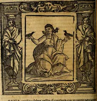 An illustration from Iconologia di Cesare Ripa Perugina ... Nella quale si descrivono diverse imagini di virtù, vitij, affetti, passioni humane, arti discipline, humori, elementi, corpi celesti, prouincie d'Italia, fiumi, tutte le parti del mondo, ed altre infinite materie. Opera utile ad oratori, predicatori, poeti pittori, sculptori, disegnatori, e ad ogni studioso, per inuentar concetti, emblemi, ed imprese, per diuisare qualsiuoglia appatato nuttiale, funerale, trionfale. Per rappresentar poemi drammatici, e per figurare co'suoi propij simboli ciò, che può cadere in pensiero humano. Ampliata ultimamente dallo stresso autore di CC. imagini, e erricchita di molti discorsi pieni di varia eruditione .. (1613)