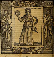 An illustration from Iconologia di Cesare Ripa Perugina ... Nella quale si descrivono diverse imagini di virtù, vitij, affetti, passioni humane, arti discipline, humori, elementi, corpi celesti, prouincie d'Italia, fiumi, tutte le parti del mondo, ed altre infinite materie. Opera utile ad oratori, predicatori, poeti pittori, sculptori, disegnatori, e ad ogni studioso, per inuentar concetti, emblemi, ed imprese, per diuisare qualsiuoglia appatato nuttiale, funerale, trionfale. Per rappresentar poemi drammatici, e per figurare co'suoi propij simboli ciò, che può cadere in pensiero humano. Ampliata ultimamente dallo stresso autore di CC. imagini, e erricchita di molti discorsi pieni di varia eruditione .. (1613)