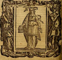 An illustration from Iconologia di Cesare Ripa Perugina ... Nella quale si descrivono diverse imagini di virtù, vitij, affetti, passioni humane, arti discipline, humori, elementi, corpi celesti, prouincie d'Italia, fiumi, tutte le parti del mondo, ed altre infinite materie. Opera utile ad oratori, predicatori, poeti pittori, sculptori, disegnatori, e ad ogni studioso, per inuentar concetti, emblemi, ed imprese, per diuisare qualsiuoglia appatato nuttiale, funerale, trionfale. Per rappresentar poemi drammatici, e per figurare co'suoi propij simboli ciò, che può cadere in pensiero humano. Ampliata ultimamente dallo stresso autore di CC. imagini, e erricchita di molti discorsi pieni di varia eruditione .. (1613)