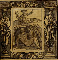 An illustration from Iconologia di Cesare Ripa Perugina ... Nella quale si descrivono diverse imagini di virtù, vitij, affetti, passioni humane, arti discipline, humori, elementi, corpi celesti, prouincie d'Italia, fiumi, tutte le parti del mondo, ed altre infinite materie. Opera utile ad oratori, predicatori, poeti pittori, sculptori, disegnatori, e ad ogni studioso, per inuentar concetti, emblemi, ed imprese, per diuisare qualsiuoglia appatato nuttiale, funerale, trionfale. Per rappresentar poemi drammatici, e per figurare co'suoi propij simboli ciò, che può cadere in pensiero humano. Ampliata ultimamente dallo stresso autore di CC. imagini, e erricchita di molti discorsi pieni di varia eruditione .. (1613)
