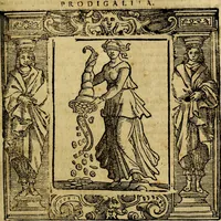 Picture 155 of 204 from Iconologia di Cesare Ripa Perugina ... Nella quale si descrivono diverse imagini di virtù, vitij, affetti, passioni humane, arti discipline, humori, elementi, corpi celesti, prouincie d'Italia, fiumi, tutte le parti del mondo, ed altre infinite materie. Opera utile ad oratori, predicatori, poeti pittori, sculptori, disegnatori, e ad ogni studioso, per inuentar concetti, emblemi, ed imprese, per diuisare qualsiuoglia appatato nuttiale, funerale, trionfale. Per rappresentar poemi drammatici, e per figurare co'suoi propij simboli ciò, che può cadere in pensiero humano. Ampliata ultimamente dallo stresso autore di CC. imagini, e erricchita di molti discorsi pieni di varia eruditione .. (1613), leaf 578