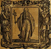 An illustration from Iconologia di Cesare Ripa Perugina ... Nella quale si descrivono diverse imagini di virtù, vitij, affetti, passioni humane, arti discipline, humori, elementi, corpi celesti, prouincie d'Italia, fiumi, tutte le parti del mondo, ed altre infinite materie. Opera utile ad oratori, predicatori, poeti pittori, sculptori, disegnatori, e ad ogni studioso, per inuentar concetti, emblemi, ed imprese, per diuisare qualsiuoglia appatato nuttiale, funerale, trionfale. Per rappresentar poemi drammatici, e per figurare co'suoi propij simboli ciò, che può cadere in pensiero humano. Ampliata ultimamente dallo stresso autore di CC. imagini, e erricchita di molti discorsi pieni di varia eruditione .. (1613)