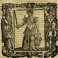 An illustration from Iconologia di Cesare Ripa Perugina ... Nella quale si descrivono diverse imagini di virtù, vitij, affetti, passioni humane, arti discipline, humori, elementi, corpi celesti, prouincie d'Italia, fiumi, tutte le parti del mondo, ed altre infinite materie. Opera utile ad oratori, predicatori, poeti pittori, sculptori, disegnatori, e ad ogni studioso, per inuentar concetti, emblemi, ed imprese, per diuisare qualsiuoglia appatato nuttiale, funerale, trionfale. Per rappresentar poemi drammatici, e per figurare co'suoi propij simboli ciò, che può cadere in pensiero humano. Ampliata ultimamente dallo stresso autore di CC. imagini, e erricchita di molti discorsi pieni di varia eruditione .. (1613)