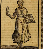 Picture 167 of 204 from Iconologia di Cesare Ripa Perugina ... Nella quale si descrivono diverse imagini di virtù, vitij, affetti, passioni humane, arti discipline, humori, elementi, corpi celesti, prouincie d'Italia, fiumi, tutte le parti del mondo, ed altre infinite materie. Opera utile ad oratori, predicatori, poeti pittori, sculptori, disegnatori, e ad ogni studioso, per inuentar concetti, emblemi, ed imprese, per diuisare qualsiuoglia appatato nuttiale, funerale, trionfale. Per rappresentar poemi drammatici, e per figurare co'suoi propij simboli ciò, che può cadere in pensiero humano. Ampliata ultimamente dallo stresso autore di CC. imagini, e erricchita di molti discorsi pieni di varia eruditione .. (1613), leaf 611