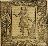 Picture 173 of 204 from Iconologia di Cesare Ripa Perugina ... Nella quale si descrivono diverse imagini di virtù, vitij, affetti, passioni humane, arti discipline, humori, elementi, corpi celesti, prouincie d'Italia, fiumi, tutte le parti del mondo, ed altre infinite materie. Opera utile ad oratori, predicatori, poeti pittori, sculptori, disegnatori, e ad ogni studioso, per inuentar concetti, emblemi, ed imprese, per diuisare qualsiuoglia appatato nuttiale, funerale, trionfale. Per rappresentar poemi drammatici, e per figurare co'suoi propij simboli ciò, che può cadere in pensiero humano. Ampliata ultimamente dallo stresso autore di CC. imagini, e erricchita di molti discorsi pieni di varia eruditione .. (1613), leaf 628