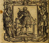 An illustration from Iconologia di Cesare Ripa Perugina ... Nella quale si descrivono diverse imagini di virtù, vitij, affetti, passioni humane, arti discipline, humori, elementi, corpi celesti, prouincie d'Italia, fiumi, tutte le parti del mondo, ed altre infinite materie. Opera utile ad oratori, predicatori, poeti pittori, sculptori, disegnatori, e ad ogni studioso, per inuentar concetti, emblemi, ed imprese, per diuisare qualsiuoglia appatato nuttiale, funerale, trionfale. Per rappresentar poemi drammatici, e per figurare co'suoi propij simboli ciò, che può cadere in pensiero humano. Ampliata ultimamente dallo stresso autore di CC. imagini, e erricchita di molti discorsi pieni di varia eruditione .. (1613)