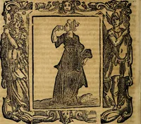 An illustration from Iconologia di Cesare Ripa Perugina ... Nella quale si descrivono diverse imagini di virtù, vitij, affetti, passioni humane, arti discipline, humori, elementi, corpi celesti, prouincie d'Italia, fiumi, tutte le parti del mondo, ed altre infinite materie. Opera utile ad oratori, predicatori, poeti pittori, sculptori, disegnatori, e ad ogni studioso, per inuentar concetti, emblemi, ed imprese, per diuisare qualsiuoglia appatato nuttiale, funerale, trionfale. Per rappresentar poemi drammatici, e per figurare co'suoi propij simboli ciò, che può cadere in pensiero humano. Ampliata ultimamente dallo stresso autore di CC. imagini, e erricchita di molti discorsi pieni di varia eruditione .. (1613)