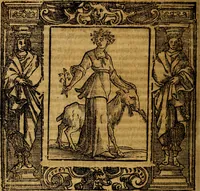An illustration from Iconologia di Cesare Ripa Perugina ... Nella quale si descrivono diverse imagini di virtù, vitij, affetti, passioni humane, arti discipline, humori, elementi, corpi celesti, prouincie d'Italia, fiumi, tutte le parti del mondo, ed altre infinite materie. Opera utile ad oratori, predicatori, poeti pittori, sculptori, disegnatori, e ad ogni studioso, per inuentar concetti, emblemi, ed imprese, per diuisare qualsiuoglia appatato nuttiale, funerale, trionfale. Per rappresentar poemi drammatici, e per figurare co'suoi propij simboli ciò, che può cadere in pensiero humano. Ampliata ultimamente dallo stresso autore di CC. imagini, e erricchita di molti discorsi pieni di varia eruditione .. (1613)