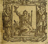 An illustration from Iconologia di Cesare Ripa Perugina ... Nella quale si descrivono diverse imagini di virtù, vitij, affetti, passioni humane, arti discipline, humori, elementi, corpi celesti, prouincie d'Italia, fiumi, tutte le parti del mondo, ed altre infinite materie. Opera utile ad oratori, predicatori, poeti pittori, sculptori, disegnatori, e ad ogni studioso, per inuentar concetti, emblemi, ed imprese, per diuisare qualsiuoglia appatato nuttiale, funerale, trionfale. Per rappresentar poemi drammatici, e per figurare co'suoi propij simboli ciò, che può cadere in pensiero humano. Ampliata ultimamente dallo stresso autore di CC. imagini, e erricchita di molti discorsi pieni di varia eruditione .. (1613)