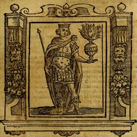 An illustration from Iconologia di Cesare Ripa Perugina ... Nella quale si descrivono diverse imagini di virtù, vitij, affetti, passioni humane, arti discipline, humori, elementi, corpi celesti, prouincie d'Italia, fiumi, tutte le parti del mondo, ed altre infinite materie. Opera utile ad oratori, predicatori, poeti pittori, sculptori, disegnatori, e ad ogni studioso, per inuentar concetti, emblemi, ed imprese, per diuisare qualsiuoglia appatato nuttiale, funerale, trionfale. Per rappresentar poemi drammatici, e per figurare co'suoi propij simboli ciò, che può cadere in pensiero humano. Ampliata ultimamente dallo stresso autore di CC. imagini, e erricchita di molti discorsi pieni di varia eruditione .. (1613)