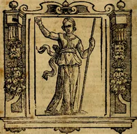 An illustration from Iconologia di Cesare Ripa Perugina ... Nella quale si descrivono diverse imagini di virtù, vitij, affetti, passioni humane, arti discipline, humori, elementi, corpi celesti, prouincie d'Italia, fiumi, tutte le parti del mondo, ed altre infinite materie. Opera utile ad oratori, predicatori, poeti pittori, sculptori, disegnatori, e ad ogni studioso, per inuentar concetti, emblemi, ed imprese, per diuisare qualsiuoglia appatato nuttiale, funerale, trionfale. Per rappresentar poemi drammatici, e per figurare co'suoi propij simboli ciò, che può cadere in pensiero humano. Ampliata ultimamente dallo stresso autore di CC. imagini, e erricchita di molti discorsi pieni di varia eruditione .. (1613)