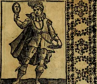An illustration from Iconologia di Cesare Ripa Perugina ... Nella quale si descrivono diverse imagini di virtù, vitij, affetti, passioni humane, arti discipline, humori, elementi, corpi celesti, prouincie d'Italia, fiumi, tutte le parti del mondo, ed altre infinite materie. Opera utile ad oratori, predicatori, poeti pittori, sculptori, disegnatori, e ad ogni studioso, per inuentar concetti, emblemi, ed imprese, per diuisare qualsiuoglia appatato nuttiale, funerale, trionfale. Per rappresentar poemi drammatici, e per figurare co'suoi propij simboli ciò, che può cadere in pensiero humano. Ampliata ultimamente dallo stresso autore di CC. imagini, e erricchita di molti discorsi pieni di varia eruditione .. (1613)