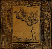 An illustration from Iconologia di Cesare Ripa Perugina ... Nella quale si descrivono diverse imagini di virtù, vitij, affetti, passioni humane, arti discipline, humori, elementi, corpi celesti, prouincie d'Italia, fiumi, tutte le parti del mondo, ed altre infinite materie. Opera utile ad oratori, predicatori, poeti pittori, sculptori, disegnatori, e ad ogni studioso, per inuentar concetti, emblemi, ed imprese, per diuisare qualsiuoglia appatato nuttiale, funerale, trionfale. Per rappresentar poemi drammatici, e per figurare co'suoi propij simboli ciò, che può cadere in pensiero humano. Ampliata ultimamente dallo stresso autore di CC. imagini, e erricchita di molti discorsi pieni di varia eruditione .. (1613)