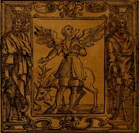 Picture 51 of 206 from Iconologia di Cesare Ripa Perugina ... Nella quale si descrivono diverse imagini di virtù, vitij, affetti, passioni humane, arti discipline, humori, elementi, corpi celesti, prouincie d'Italia, fiumi, tutte le parti del mondo, ed altre infinite materie. Opera utile ad oratori, predicatori, poeti pittori, sculptori, disegnatori, e ad ogni studioso, per inuentar concetti, emblemi, ed imprese, per diuisare qualsiuoglia appatato nuttiale, funerale, trionfale. Per rappresentar poemi drammatici, e per figurare co'suoi propij simboli ciò, che può cadere in pensiero humano. Ampliata ultimamente dallo stresso autore di CC. imagini, e erricchita di molti discorsi pieni di varia eruditione .. (1613), leaf 213