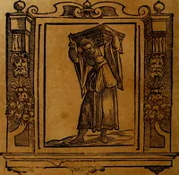 An illustration from Iconologia di Cesare Ripa Perugina ... Nella quale si descrivono diverse imagini di virtù, vitij, affetti, passioni humane, arti discipline, humori, elementi, corpi celesti, prouincie d'Italia, fiumi, tutte le parti del mondo, ed altre infinite materie. Opera utile ad oratori, predicatori, poeti pittori, sculptori, disegnatori, e ad ogni studioso, per inuentar concetti, emblemi, ed imprese, per diuisare qualsiuoglia appatato nuttiale, funerale, trionfale. Per rappresentar poemi drammatici, e per figurare co'suoi propij simboli ciò, che può cadere in pensiero humano. Ampliata ultimamente dallo stresso autore di CC. imagini, e erricchita di molti discorsi pieni di varia eruditione .. (1613)