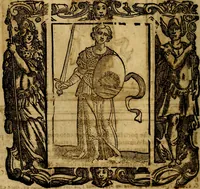 Picture 62 of 206 from Iconologia di Cesare Ripa Perugina ... Nella quale si descrivono diverse imagini di virtù, vitij, affetti, passioni humane, arti discipline, humori, elementi, corpi celesti, prouincie d'Italia, fiumi, tutte le parti del mondo, ed altre infinite materie. Opera utile ad oratori, predicatori, poeti pittori, sculptori, disegnatori, e ad ogni studioso, per inuentar concetti, emblemi, ed imprese, per diuisare qualsiuoglia appatato nuttiale, funerale, trionfale. Per rappresentar poemi drammatici, e per figurare co'suoi propij simboli ciò, che può cadere in pensiero humano. Ampliata ultimamente dallo stresso autore di CC. imagini, e erricchita di molti discorsi pieni di varia eruditione .. (1613), leaf 245
