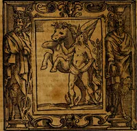Picture 73 of 206 from Iconologia di Cesare Ripa Perugina ... Nella quale si descrivono diverse imagini di virtù, vitij, affetti, passioni humane, arti discipline, humori, elementi, corpi celesti, prouincie d'Italia, fiumi, tutte le parti del mondo, ed altre infinite materie. Opera utile ad oratori, predicatori, poeti pittori, sculptori, disegnatori, e ad ogni studioso, per inuentar concetti, emblemi, ed imprese, per diuisare qualsiuoglia appatato nuttiale, funerale, trionfale. Per rappresentar poemi drammatici, e per figurare co'suoi propij simboli ciò, che può cadere in pensiero humano. Ampliata ultimamente dallo stresso autore di CC. imagini, e erricchita di molti discorsi pieni di varia eruditione .. (1613), leaf 285