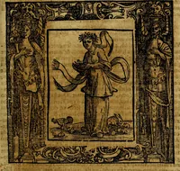An illustration from Iconologia di Cesare Ripa Perugina ... Nella quale si descrivono diverse imagini di virtù, vitij, affetti, passioni humane, arti discipline, humori, elementi, corpi celesti, prouincie d'Italia, fiumi, tutte le parti del mondo, ed altre infinite materie. Opera utile ad oratori, predicatori, poeti pittori, sculptori, disegnatori, e ad ogni studioso, per inuentar concetti, emblemi, ed imprese, per diuisare qualsiuoglia appatato nuttiale, funerale, trionfale. Per rappresentar poemi drammatici, e per figurare co'suoi propij simboli ciò, che può cadere in pensiero humano. Ampliata ultimamente dallo stresso autore di CC. imagini, e erricchita di molti discorsi pieni di varia eruditione .. (1613)