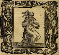 An illustration from Iconologia di Cesare Ripa Perugina ... Nella quale si descrivono diverse imagini di virtù, vitij, affetti, passioni humane, arti discipline, humori, elementi, corpi celesti, prouincie d'Italia, fiumi, tutte le parti del mondo, ed altre infinite materie. Opera utile ad oratori, predicatori, poeti pittori, sculptori, disegnatori, e ad ogni studioso, per inuentar concetti, emblemi, ed imprese, per diuisare qualsiuoglia appatato nuttiale, funerale, trionfale. Per rappresentar poemi drammatici, e per figurare co'suoi propij simboli ciò, che può cadere in pensiero humano. Ampliata ultimamente dallo stresso autore di CC. imagini, e erricchita di molti discorsi pieni di varia eruditione .. (1613)