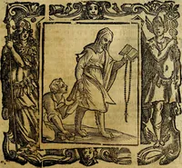 An illustration from Iconologia di Cesare Ripa Perugina ... Nella quale si descrivono diverse imagini di virtù, vitij, affetti, passioni humane, arti discipline, humori, elementi, corpi celesti, prouincie d'Italia, fiumi, tutte le parti del mondo, ed altre infinite materie. Opera utile ad oratori, predicatori, poeti pittori, sculptori, disegnatori, e ad ogni studioso, per inuentar concetti, emblemi, ed imprese, per diuisare qualsiuoglia appatato nuttiale, funerale, trionfale. Per rappresentar poemi drammatici, e per figurare co'suoi propij simboli ciò, che può cadere in pensiero humano. Ampliata ultimamente dallo stresso autore di CC. imagini, e erricchita di molti discorsi pieni di varia eruditione .. (1613)