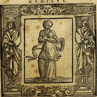 Picture 93 of 206 from Iconologia di Cesare Ripa Perugina ... Nella quale si descrivono diverse imagini di virtù, vitij, affetti, passioni humane, arti discipline, humori, elementi, corpi celesti, prouincie d'Italia, fiumi, tutte le parti del mondo, ed altre infinite materie. Opera utile ad oratori, predicatori, poeti pittori, sculptori, disegnatori, e ad ogni studioso, per inuentar concetti, emblemi, ed imprese, per diuisare qualsiuoglia appatato nuttiale, funerale, trionfale. Per rappresentar poemi drammatici, e per figurare co'suoi propij simboli ciò, che può cadere in pensiero humano. Ampliata ultimamente dallo stresso autore di CC. imagini, e erricchita di molti discorsi pieni di varia eruditione .. (1613), leaf 380