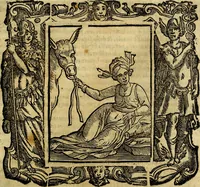 An illustration from Iconologia di Cesare Ripa Perugina ... Nella quale si descrivono diverse imagini di virtù, vitij, affetti, passioni humane, arti discipline, humori, elementi, corpi celesti, prouincie d'Italia, fiumi, tutte le parti del mondo, ed altre infinite materie. Opera utile ad oratori, predicatori, poeti pittori, sculptori, disegnatori, e ad ogni studioso, per inuentar concetti, emblemi, ed imprese, per diuisare qualsiuoglia appatato nuttiale, funerale, trionfale. Per rappresentar poemi drammatici, e per figurare co'suoi propij simboli ciò, che può cadere in pensiero humano. Ampliata ultimamente dallo stresso autore di CC. imagini, e erricchita di molti discorsi pieni di varia eruditione .. (1613)
